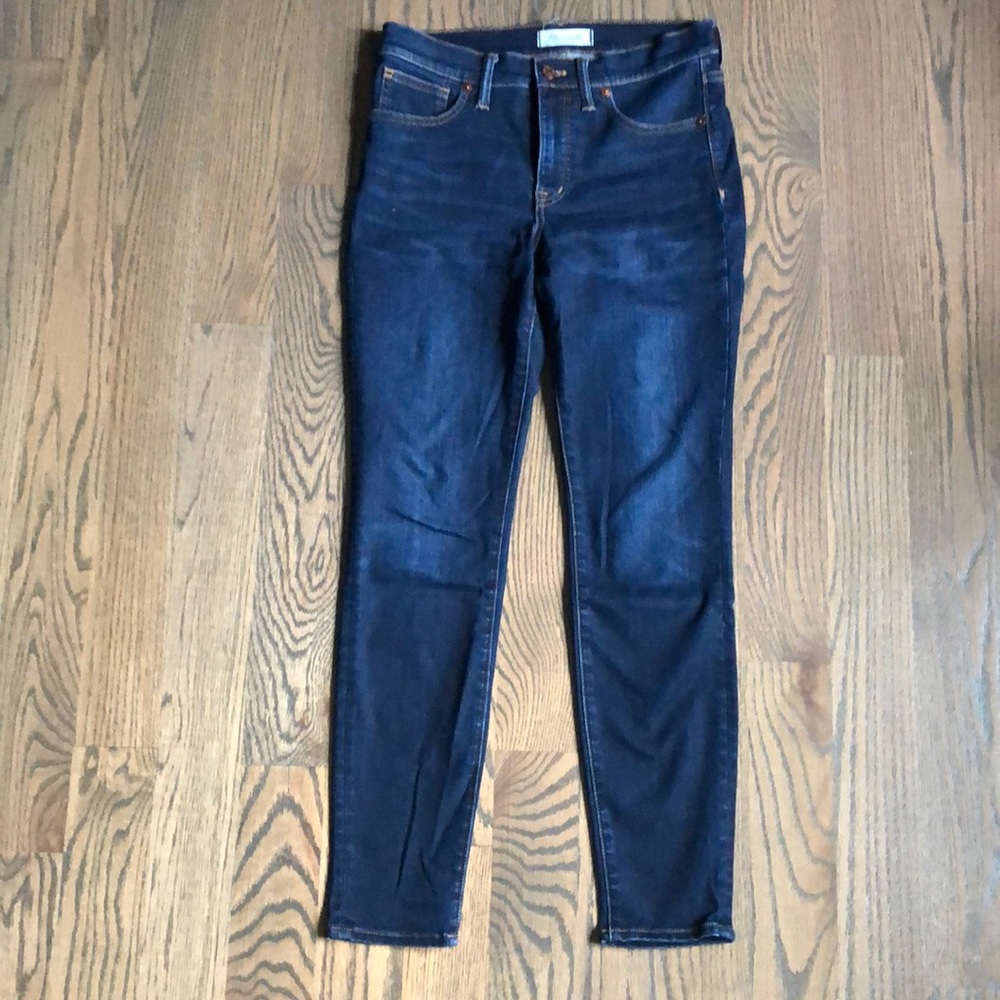 Madewell 9” high rise skinny